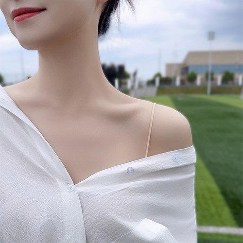 内衣肩带可外露细带美背小钩内衣带抹胸礼服替换带文胸带吊带配件 - 图1