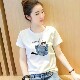 Shipping insurance breathable pure cotton ເສື້ອຍືດແຂນສັ້ນບາງໆສໍາລັບແມ່ຍິງ