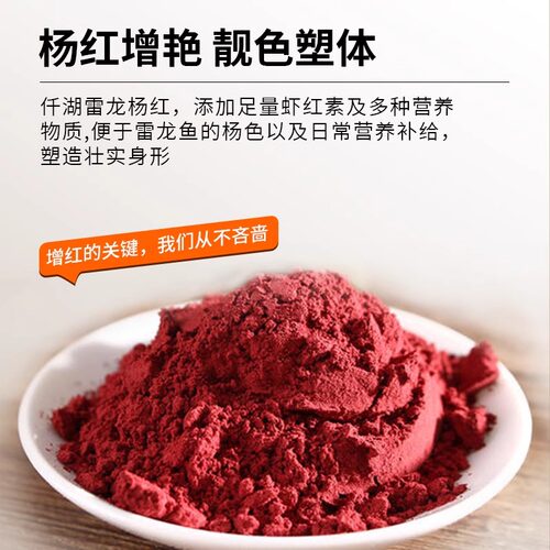 仟湖雷龙鱼饲料专用上浮增色黄金眼镜蛇阿萨姆巴卡七彩雷龙鱼粮 - 图0