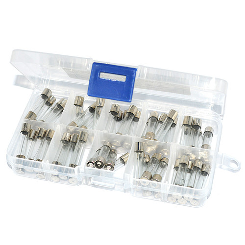 玻璃保险丝管 6*30mm 250V 0.5A~30A 混装包 家电汽车点烟器维修 - 图0