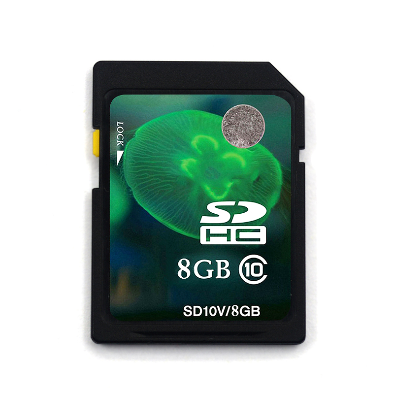 高速SD卡 8G大卡 C10车载SD卡电视广告机内存卡相机机床存储卡8GB - 图0