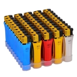 Элитная пластиковая ветрозащитная зажигалка для отеля, оптовые продажи