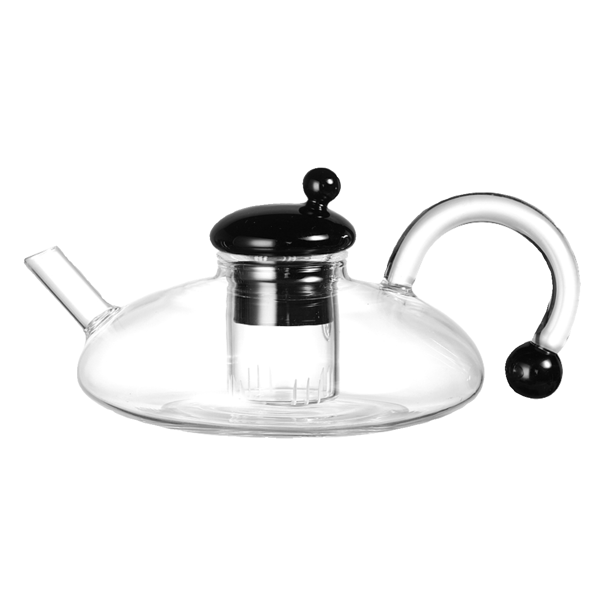 北欧轻奢风玻璃茶具套装花茶水果茶加热煮茶器高档欧式鼠尾茶咖壶 - 图3