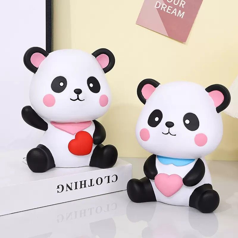 可爱熊猫存钱罐成人小熊储蓄罐防摔六一儿童节新年礼物桌面小摆件,淘宝优惠券,粉丝福利购,淘宝优惠卷