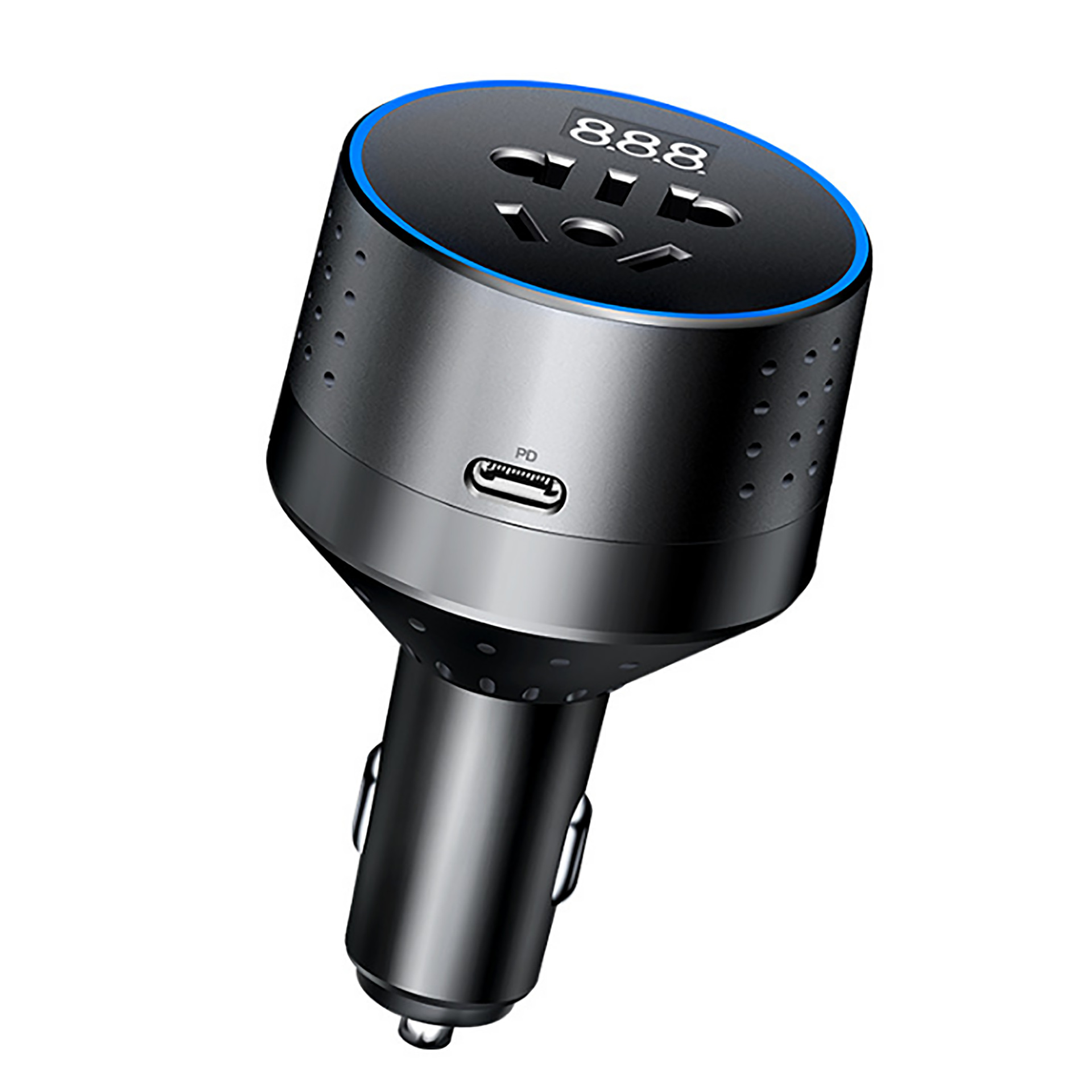 车载逆变器小型12V24V转220V汽车充电电源转换器货车小车插座排插 - 图3