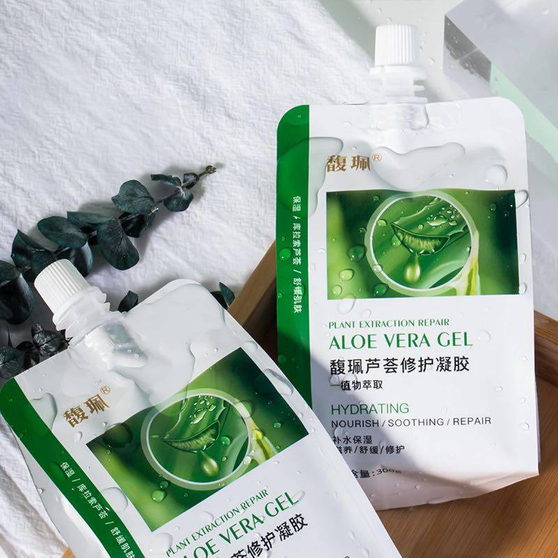 馥佩多效芦荟胶晒后滋润补水面膜 馥佩莱客达乳液/面霜