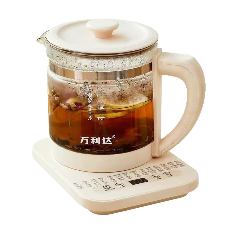 万利达养生壶办公室小型家用炖煮一体煮茶壶电热水壶2026新款烧水,淘宝优惠券,粉丝福利购,淘宝优惠卷
