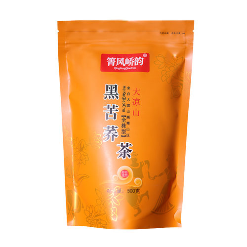 苦荞茶四川大凉山黑苦荞茶成型茶荞麦茶清香型箐风峤韵袋装非大麦 - 图3