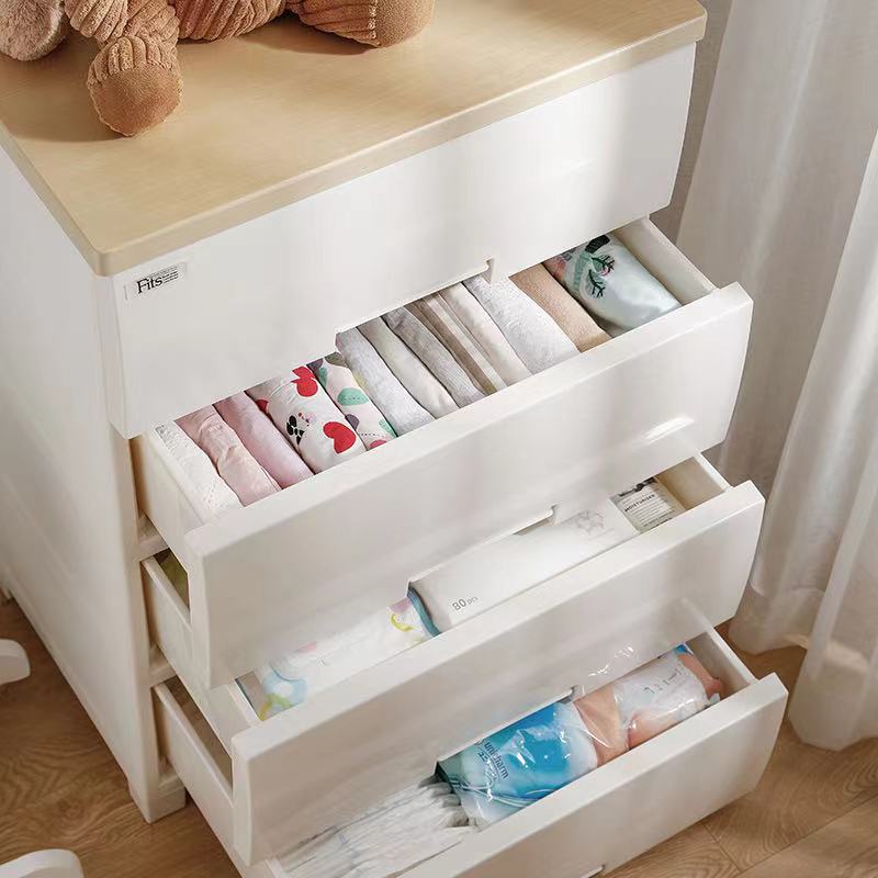 天马株式会社宝宝多层抽屉收纳柜儿童塑料衣物整理卧室床头五斗柜,淘宝优惠券,粉丝福利购,淘宝优惠卷