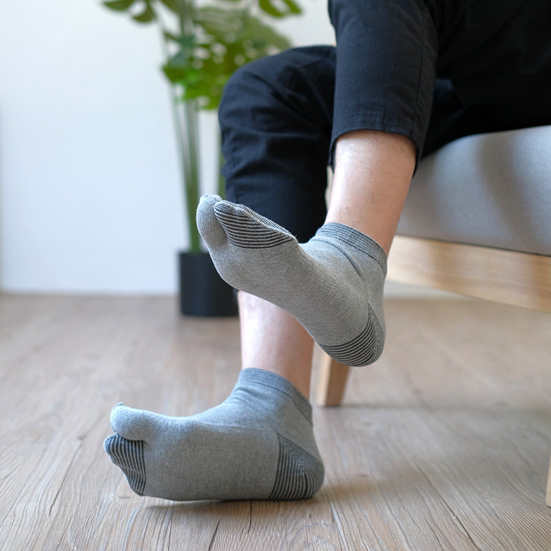 春夏短筒二趾袜吸汗纯棉二指木屐袜男士街头潮袜ins男短袜子,淘宝优惠券,粉丝福利购,淘宝优惠卷