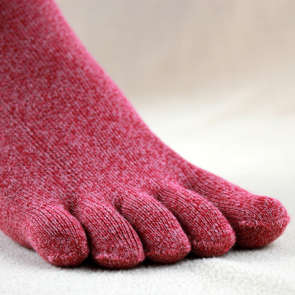 棉质女式五指袜四季无骨女款女袜子舒适细腻宽口复古拼线短五趾袜,淘宝优惠券,粉丝福利购,淘宝优惠卷