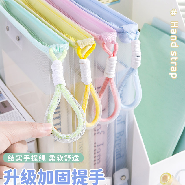High-value zipper storage bag large capacity handbag