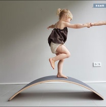 INS Wind Children Seesaw Seesaw Bodybuilding Board Balance Plate Yoga Board Entertainment Facilities Photography Props Young Teaching Facilities