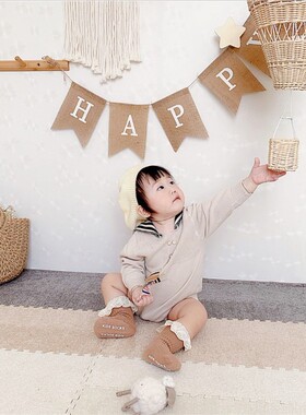 nice手工藤编蘑菇提篮储物摆件