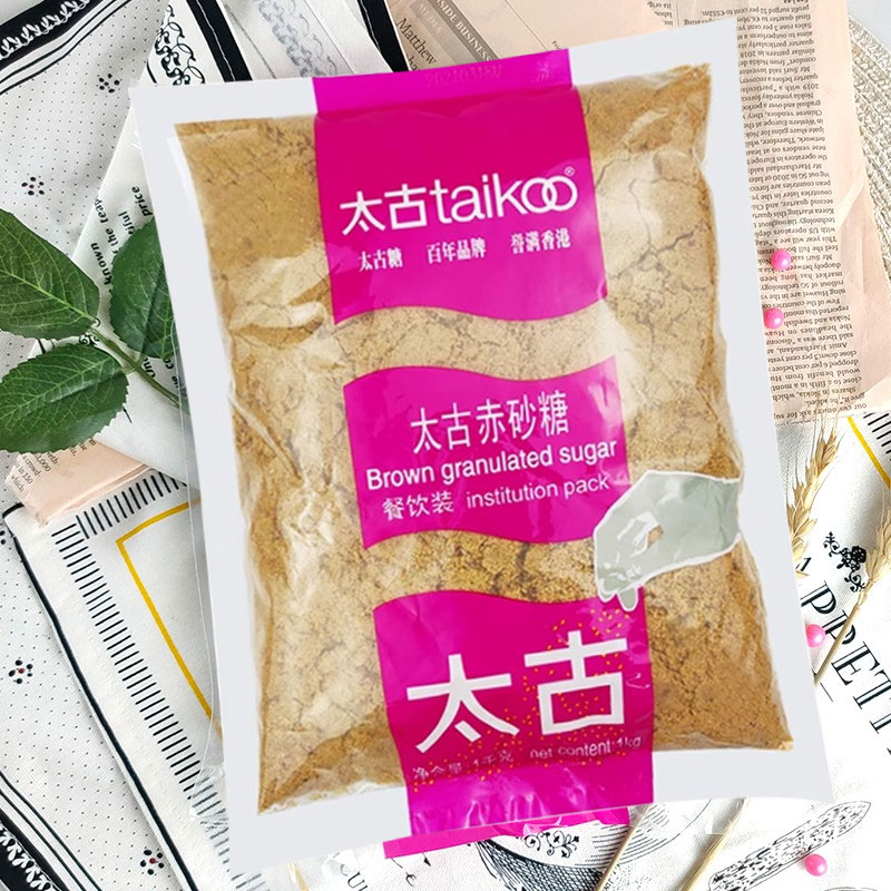 太古赤砂糖1kg 原装红糖 调糖面包甜品家用烹饪调味西点烘焙DIY - 图0