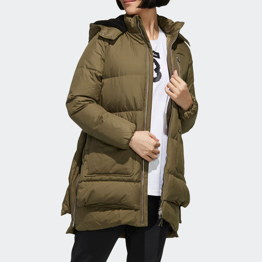 Adidas/阿迪达斯正品当季新款女子保暖休闲运动羽绒服EI4428