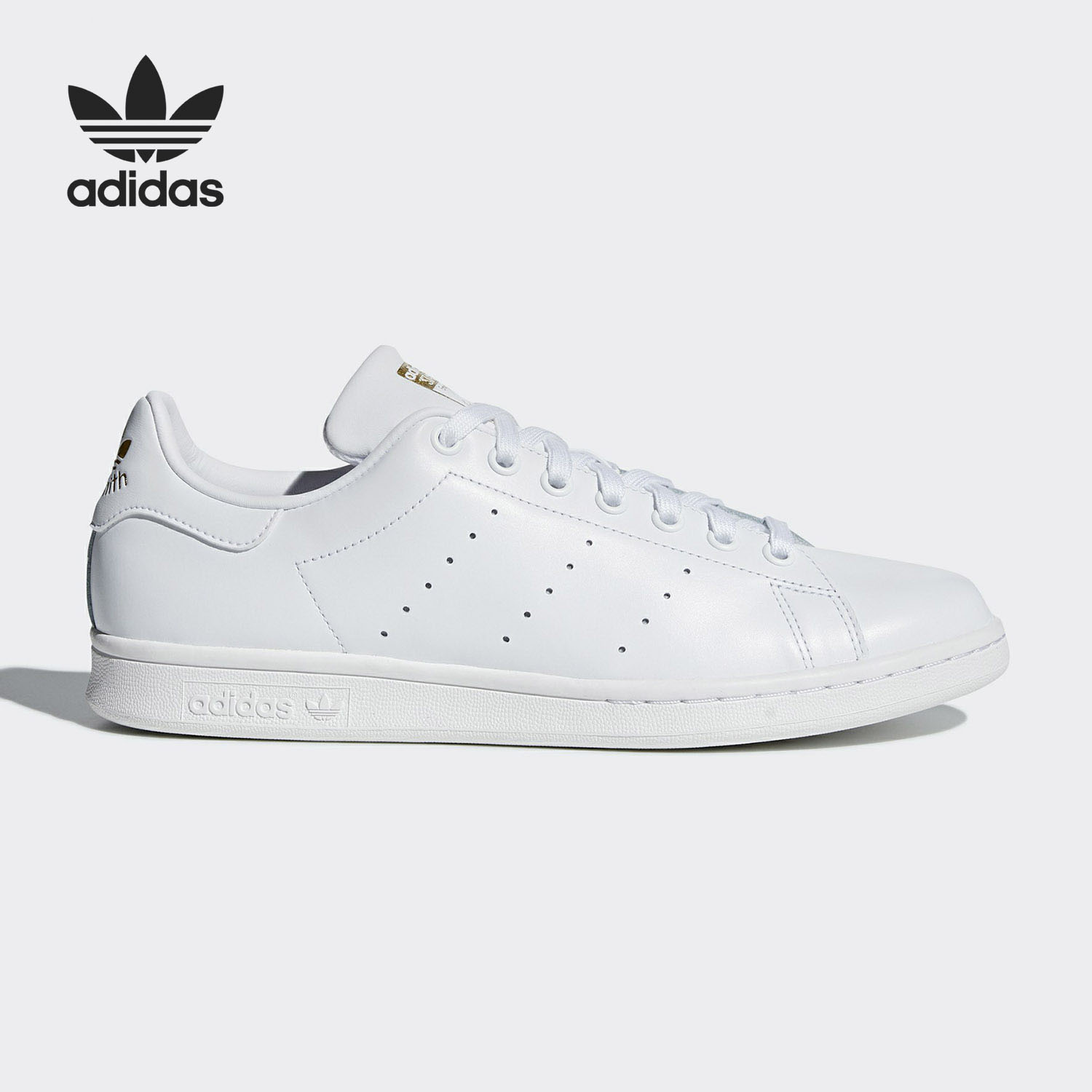 Adidas/阿迪达斯正品三叶草STAN SMITH 男女经典休闲板鞋 F36575 - 图0