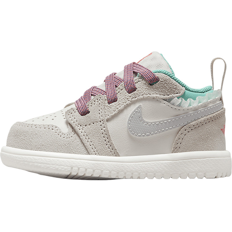 Nike/耐克正品Jordan 1 Low Alt SE婴童舒适耐磨休闲鞋FQ8092-100,淘宝优惠券,粉丝福利购,淘宝优惠卷