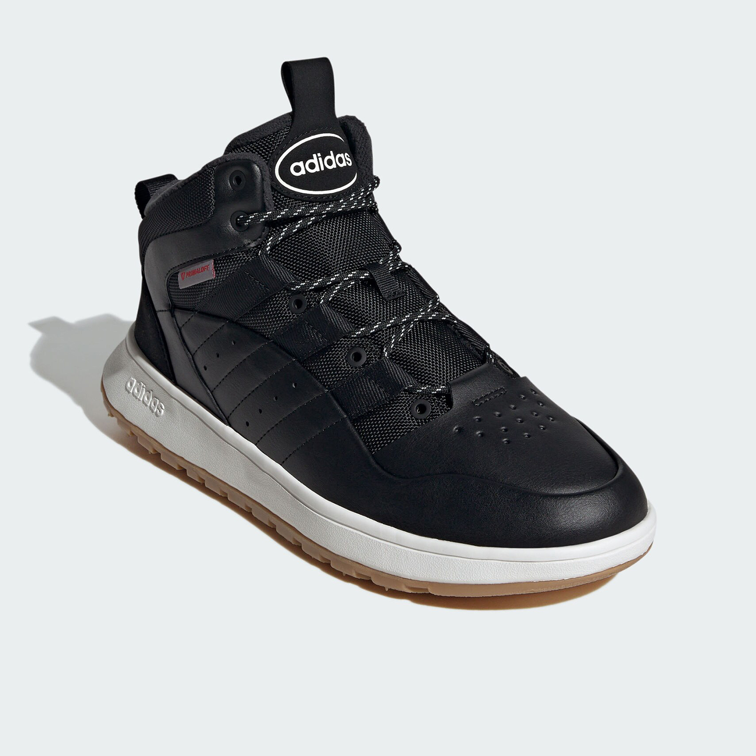 Adidas/阿迪达斯正品新款男女款加绒保暖中高帮运动鞋JP7713 - 图0