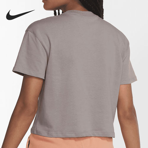 Nike/耐克正品当季新款女子休闲舒适耐磨运动圆领短袖 DA0324-245 - 图0