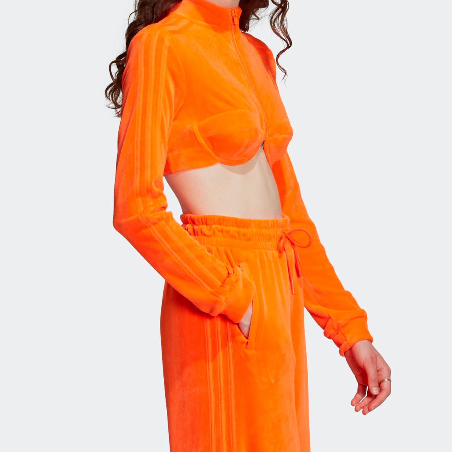 Adidas/阿迪达斯官方正品 Jeremy Scott 三叶草女子外套 H50966,淘宝优惠券,粉丝福利购,淘宝优惠卷