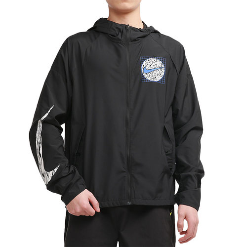 Nike/耐克正品当季新款男子休闲运动防风连帽夹克外套 DA0191 - 图3