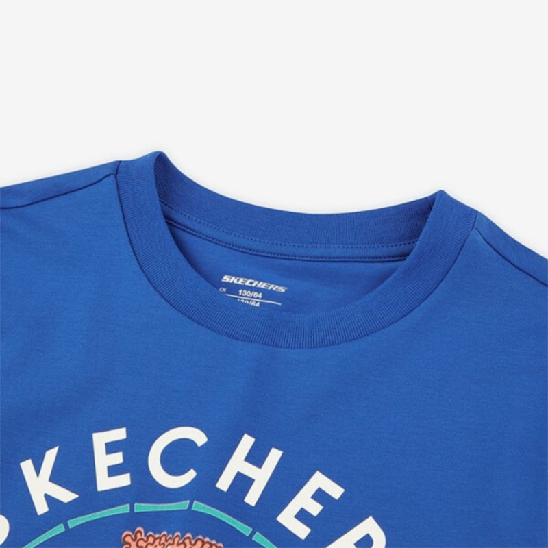 Skechers/斯凯奇正品新款海绵宝宝系列大童休闲运动套装 L222B039 - 图2