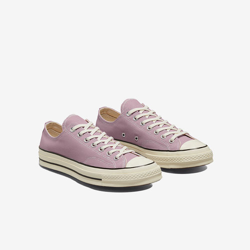Converse匡威 1970S雾霾紫粉紫色情侣板鞋高低帮帆布鞋 171478C - 图1