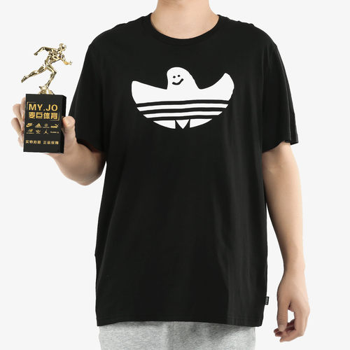 Adidas/阿迪达斯正品 三叶草夏季男子休闲透气运动短袖T恤 DH3900 - 图2