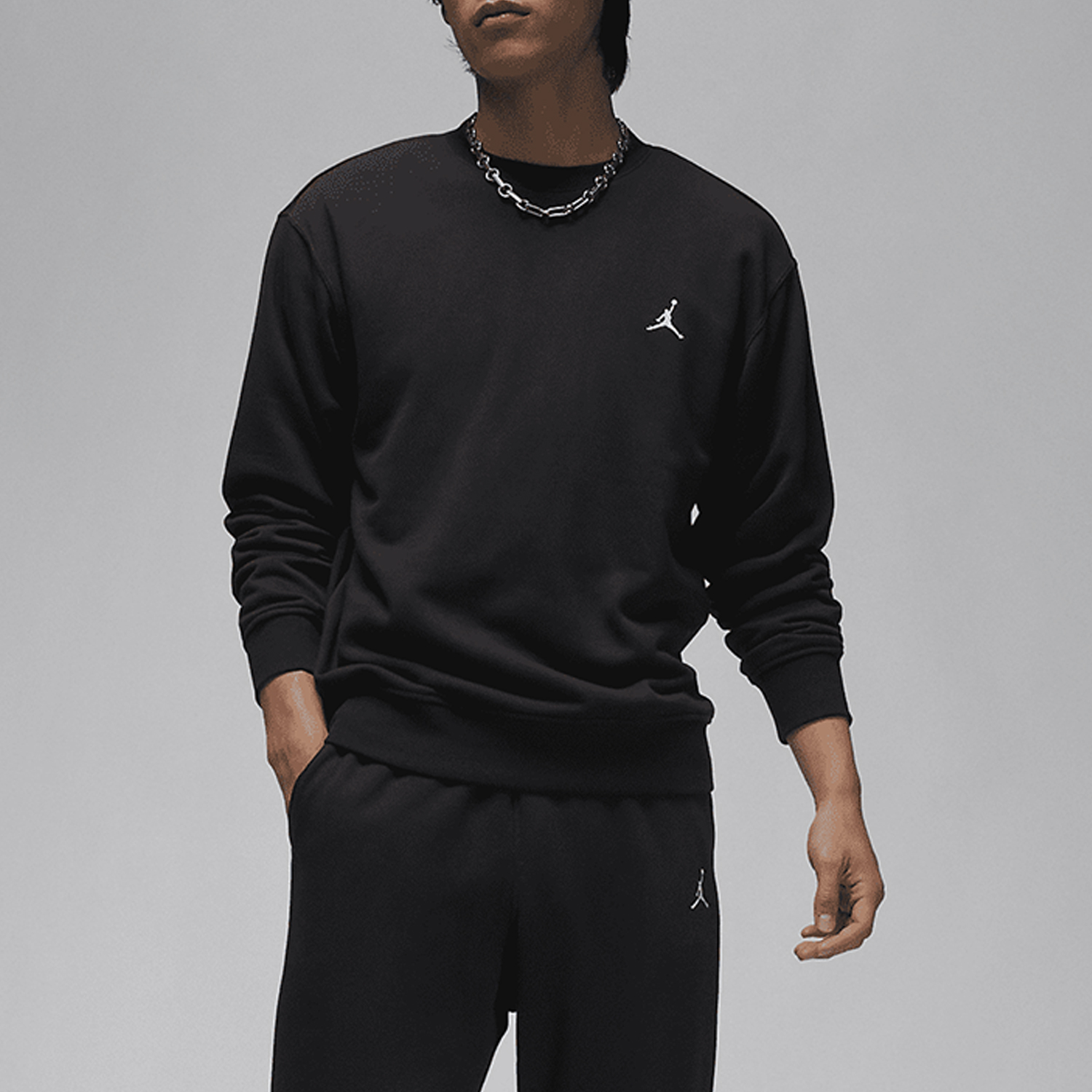 Nike/耐克正品Jordan Essentials男士圆领运动休闲卫衣FQ1865 - 图0
