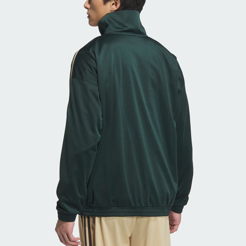 Adidas/阿迪达斯官方正品三叶草男女经典复古休闲立领外套JL8400 - 图1