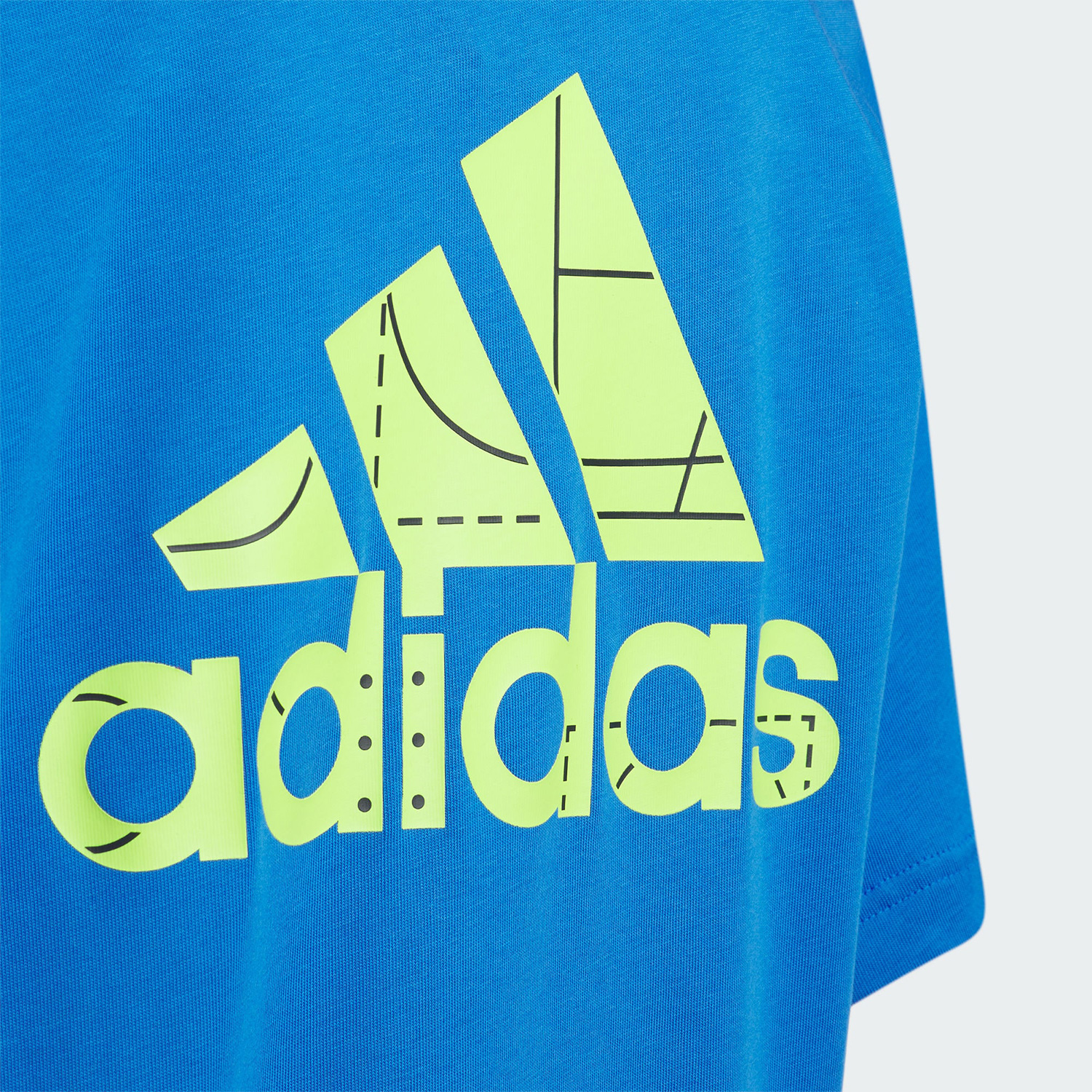 Adidas/阿迪达斯正品JK ST F2IN1 TEE大童运动休闲短袖IQ1282 - 图1