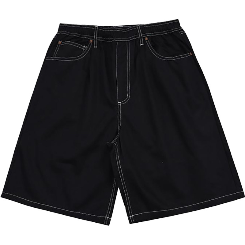 Converse/匡威正品新款男士宽松直筒运动牛仔短裤10025023-A01,淘宝优惠券,粉丝福利购,淘宝优惠卷