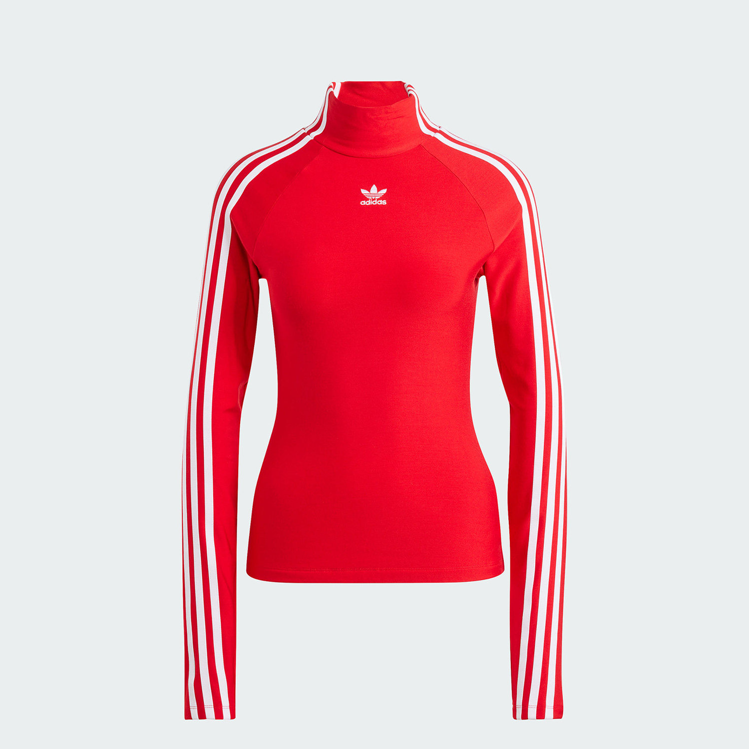 Adidas/阿迪达斯正品三叶草女子时尚紧身运动长袖T恤IV9329,淘宝优惠券,粉丝福利购,淘宝优惠卷