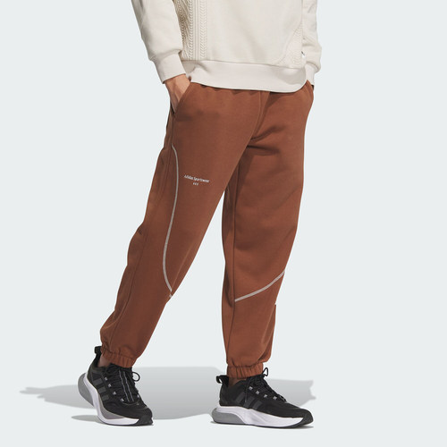 Adidas/阿迪达斯官方正品新款男子加绒保暖针织运动长裤IP4977 - 图2