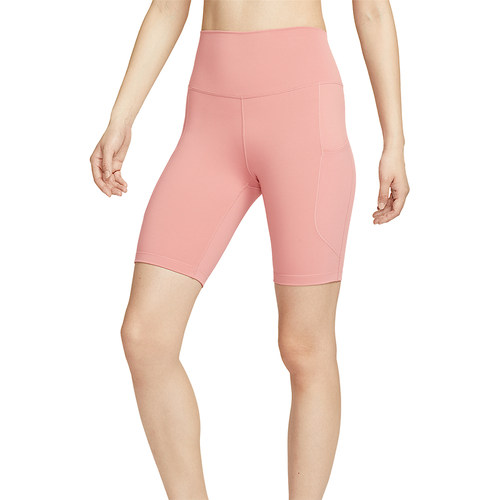 Nike/耐克正品One女士高腰口袋骑行经典运动休闲短裤FZ6759-685 - 图3
