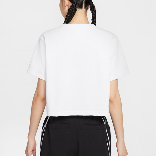 Nike/耐克正品Kobe Dri-FIT女士透气简约休闲短款短袖IM0368-100 - 图0