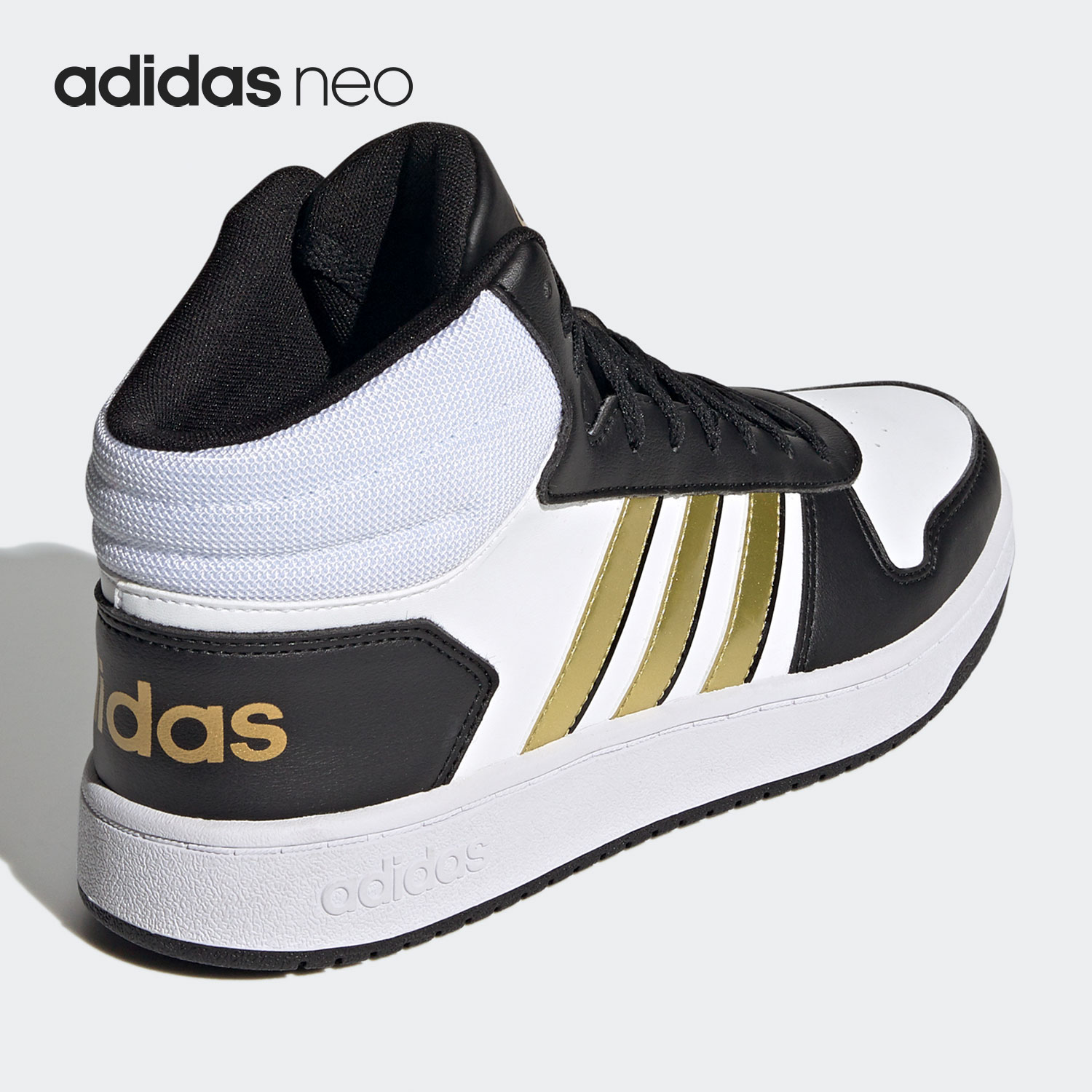 Adidas/阿迪达斯正品neo HOOPS 2.0 MID男子休闲运动鞋H01197-图1