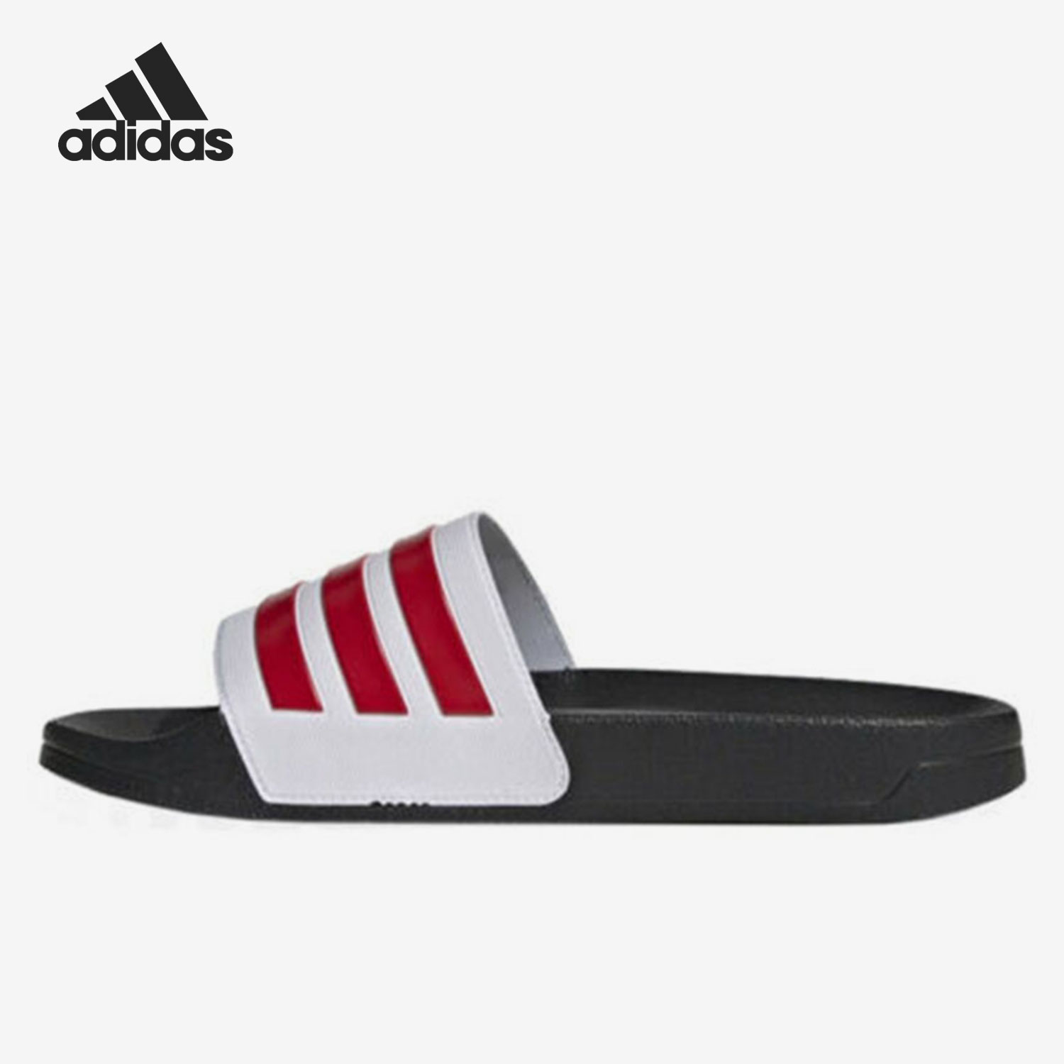 Adidas/阿迪达斯正品夏季新款男子休闲运动透气凉拖鞋G58705 - 图0