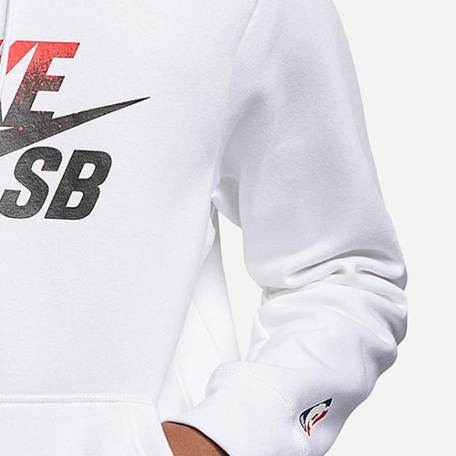 Nike/耐克正品SB渐变Logo男子滑板运动套头卫衣卫衣BV6751-100 - 图2