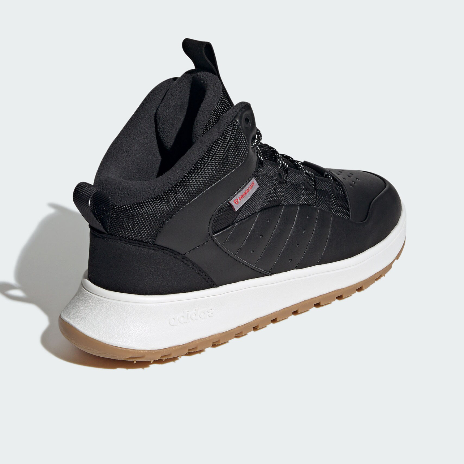 Adidas/阿迪达斯正品新款男女款加绒保暖中高帮运动鞋JP7713 - 图1