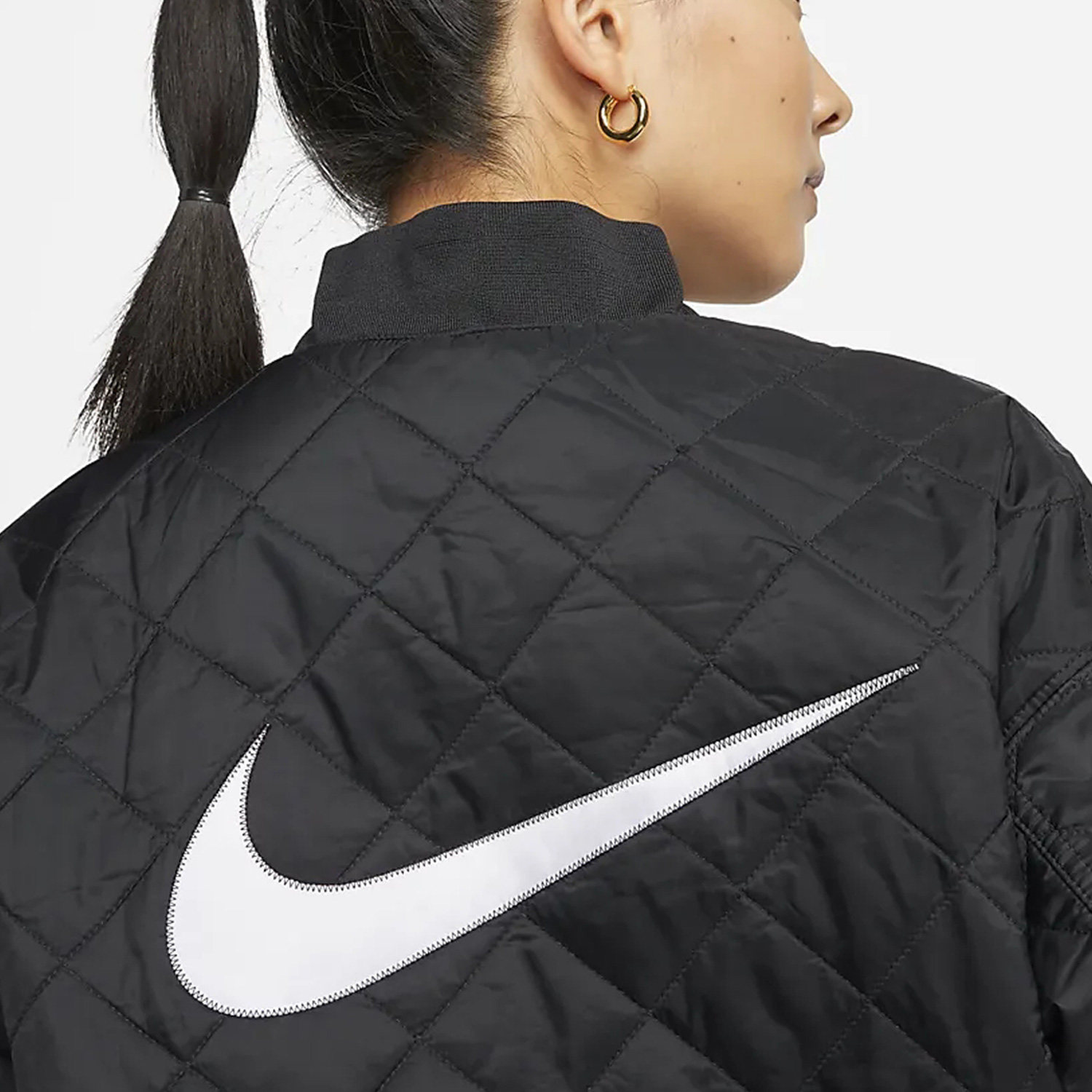 Nike/耐克官方正品春季新款女子运动双面穿夹棉外套DV7877-010,淘宝优惠券,粉丝福利购,淘宝优惠卷