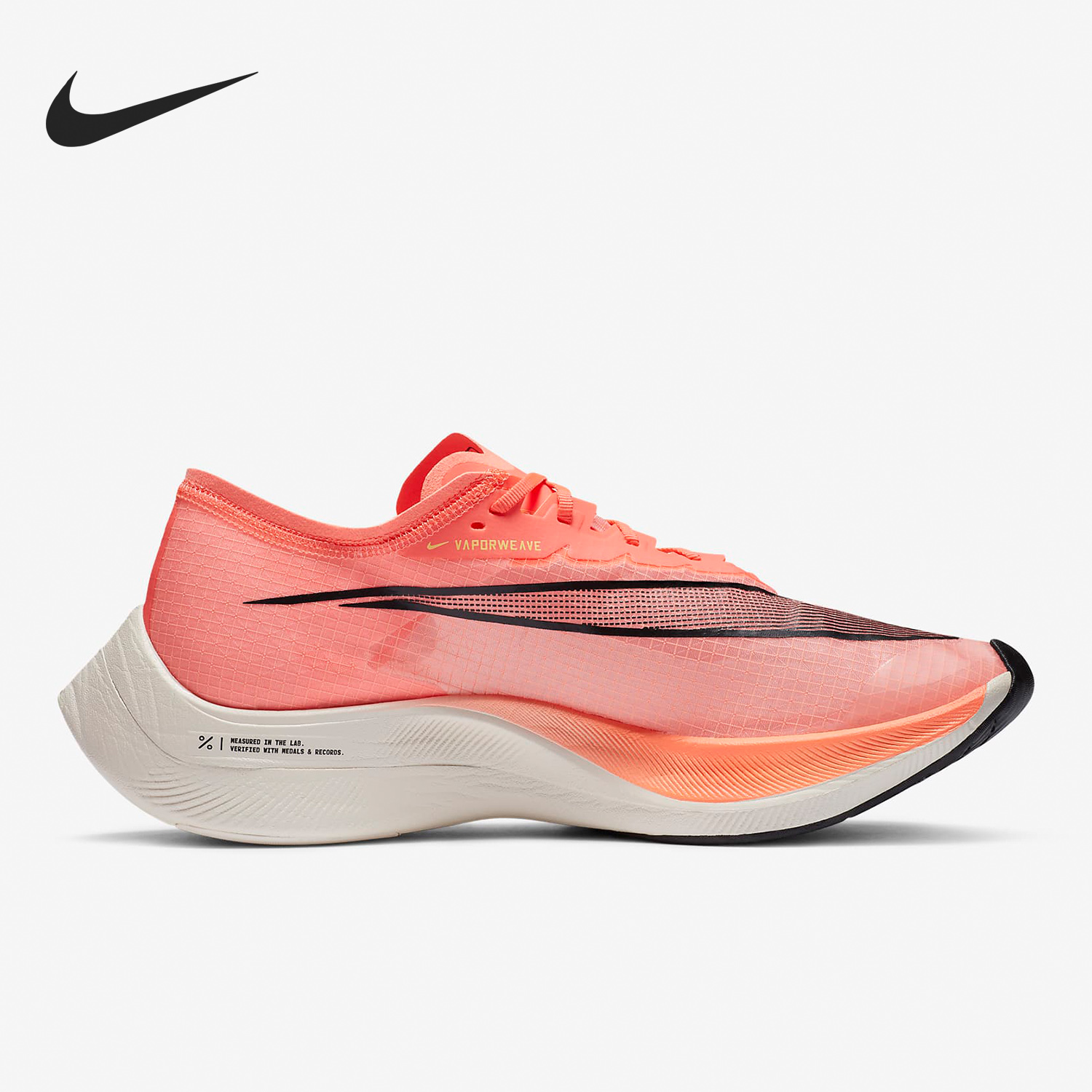 Nike/耐克正品ZOOMX VAPORFLY NEXT%男/女跑步鞋秋透气AO4568-800 - 图0