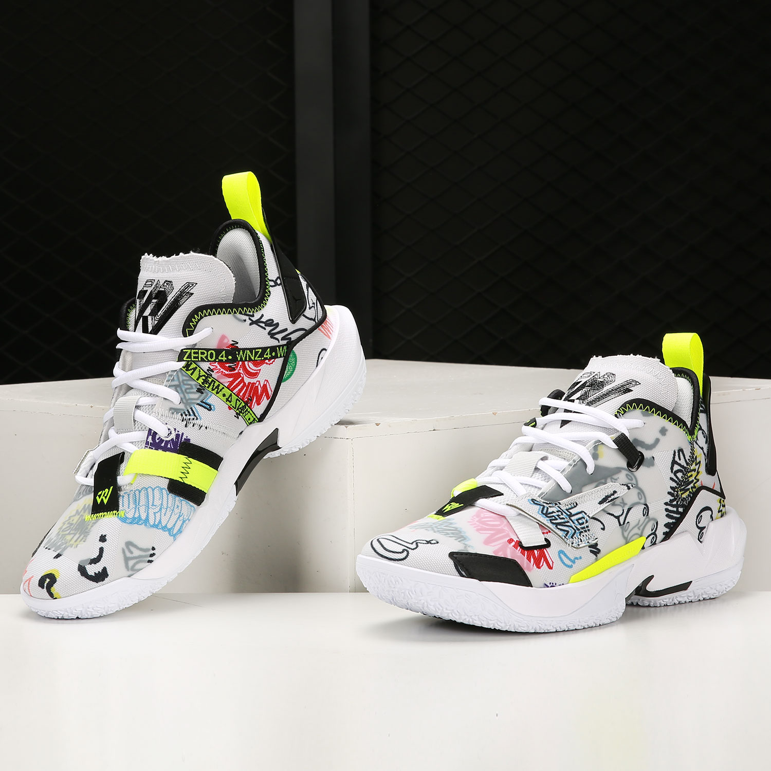 Nike/耐克正品JORDAN Why Not Zer0.4 男女运动篮球鞋DD4886-007 - 图0