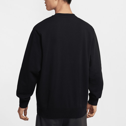 Nike/耐克正品TEAM CLUB男士宽松保暖休闲圆领卫衣IB8825-010 - 图0
