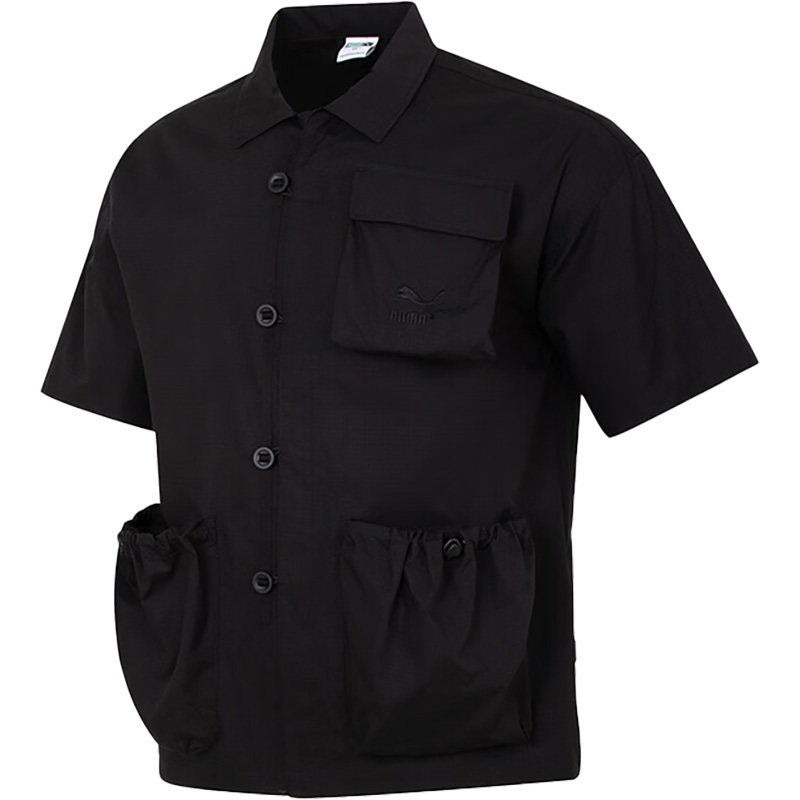 Puma/彪马官方正品当季新款男子运动休闲翻领短袖T恤621925-01,淘宝优惠券,粉丝福利购,淘宝优惠卷