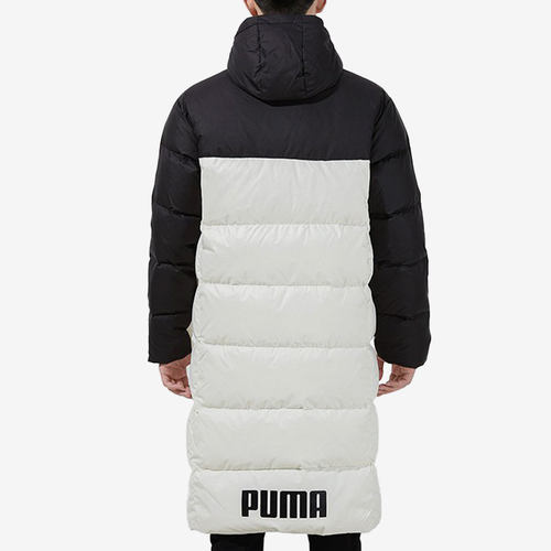 Puma/彪马官方正品当季新款男子保暖连帽长款羽绒服846321-73 - 图0