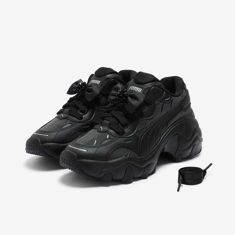 Puma/彪马官方正品新款女士耐磨可爱蝴蝶结厚底老爹鞋400973-01,淘宝优惠券,粉丝福利购,淘宝优惠卷