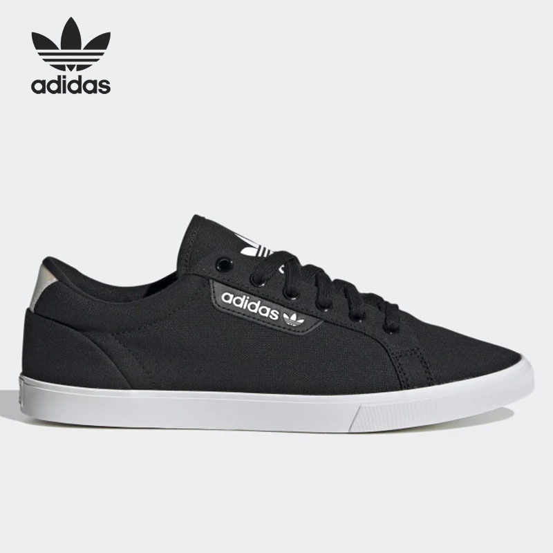 Adidas/阿迪达斯正品2020冬季新款女子休闲运动帆布休闲板FV0743-图0