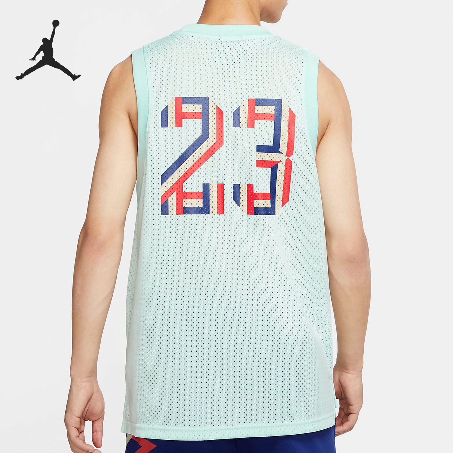 NIKE/耐克正品 JORDAN SPORT DNA 男子休闲运动篮球球衣 CK9591 - 图0